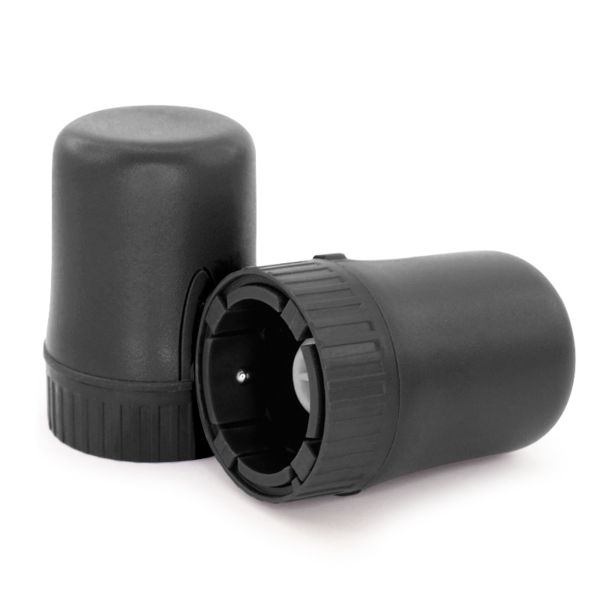 Champagne Stopper - Air Injector Black